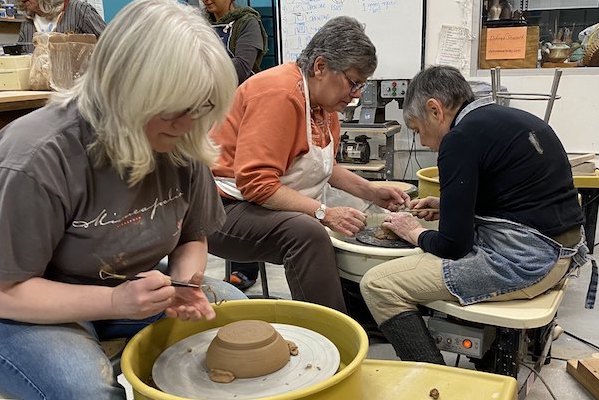 Pottery Class: Ceramic Paint Palette Austin, Gifts