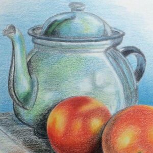 Youth Color Pencil Drawing with Brianne Nightingale